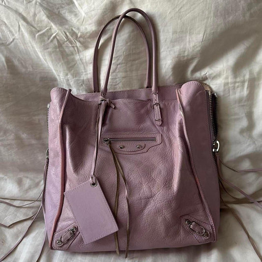 Vintage Balenciaga City Bag – Pastel Purple/Pink (2010s)