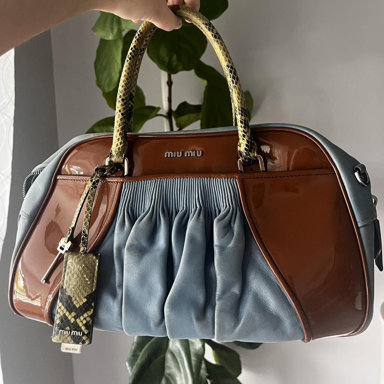 Vintage Miu Miu Bowler Bag – Rare Collectible 👜
