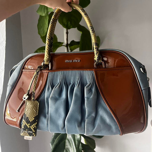 Vintage Miu Miu Bowler Bag – Rare Collectible 👜