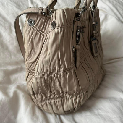 Vintage Prada Nappa Gaufre Hobo Bag – 2000s