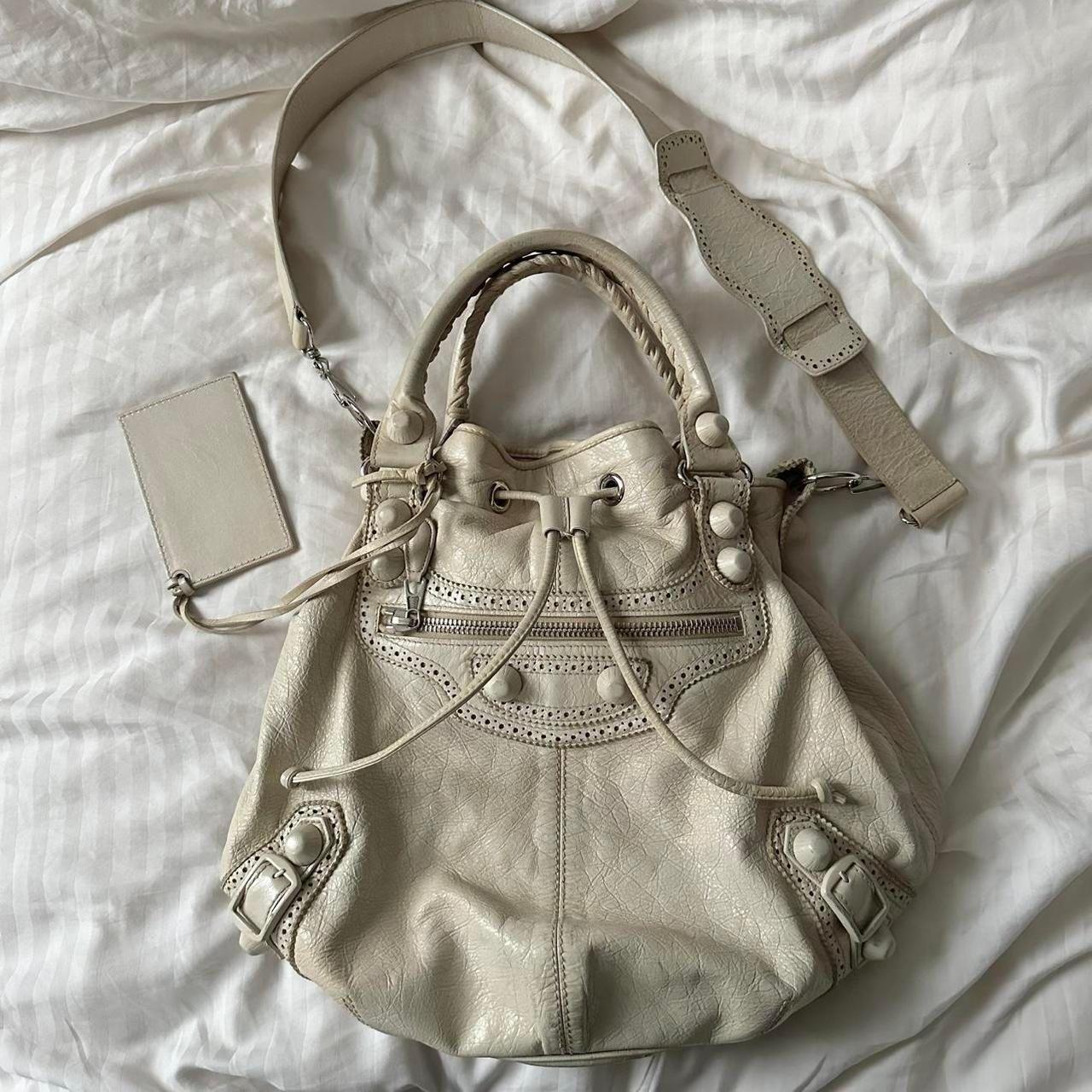 Balenciaga Pompon Bucket Bag