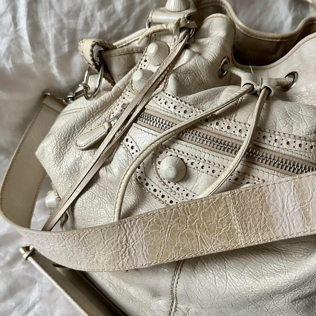 Balenciaga Pompon Bucket Bag