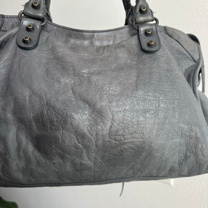 Authentic Balenciaga Classic City Bag – Grey (Medium Size)