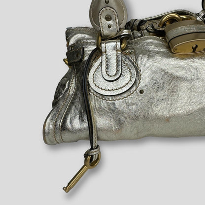 CHLOÉ Paddington Bag  Metallic Light Gold Color
