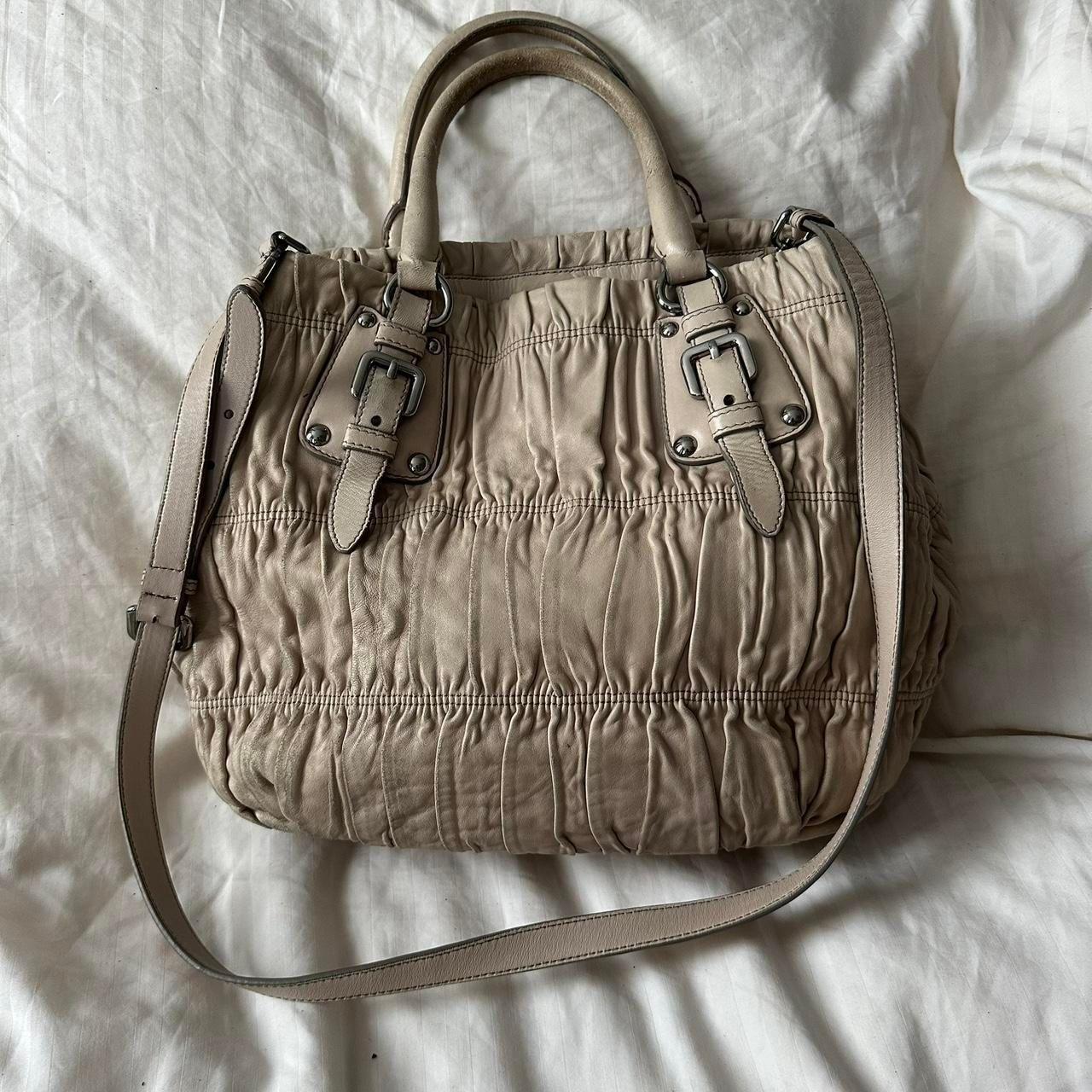 Vintage Prada Nappa Gaufre Hobo Bag – 2000s