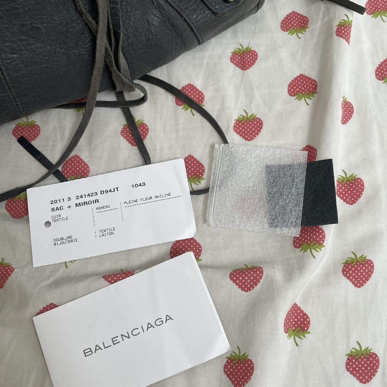 Vintage 2011 Balenciaga Twiggy – Blue Graphite Grey