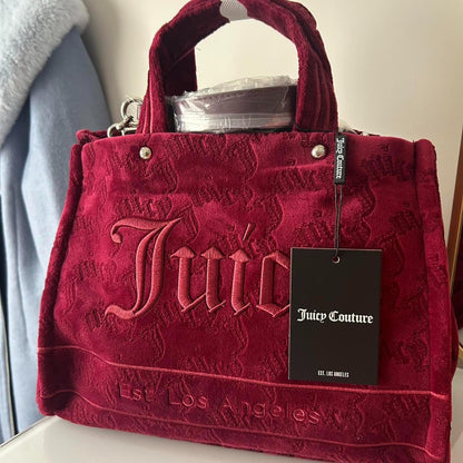NWT Juicy Couture UK Burgundy Red Tote