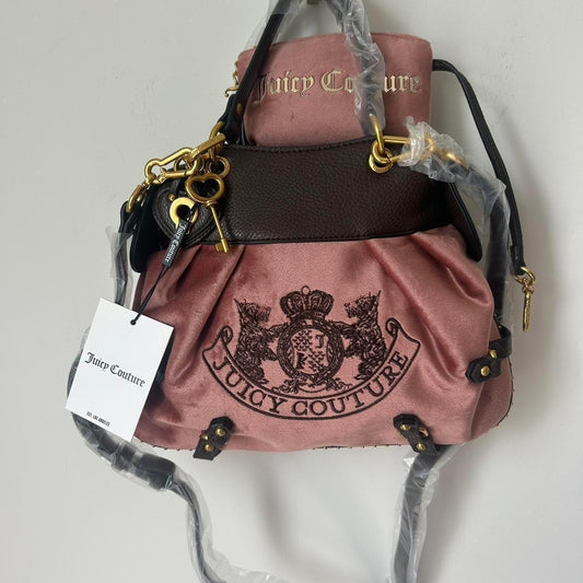 NWT Pink Juicy Couture UK Bag w/ Scottie Dog