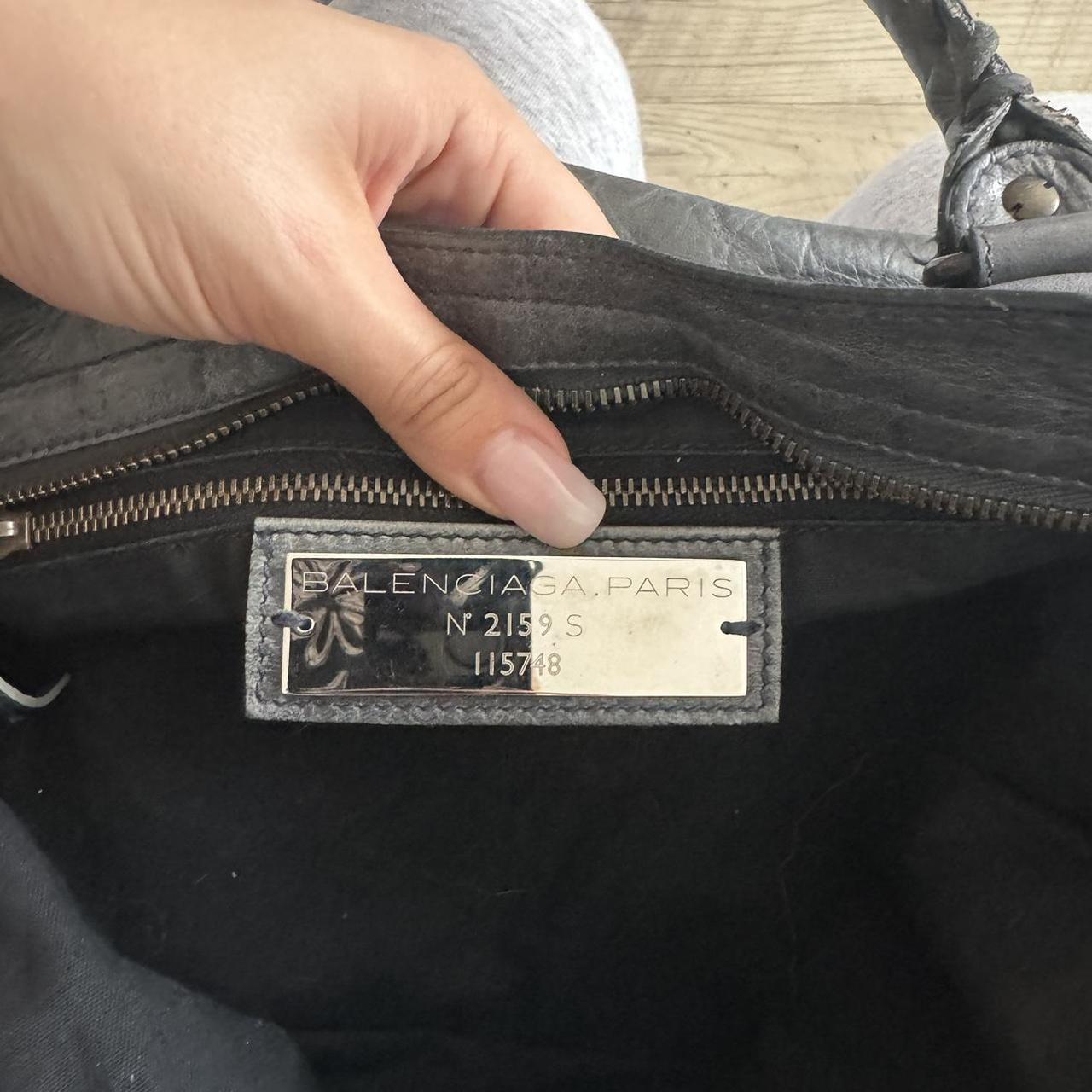 Authentic Balenciaga Classic City Bag – Grey (Medium Size)