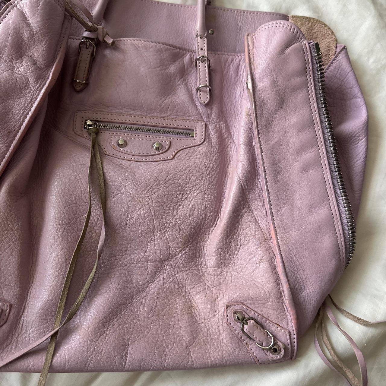 Vintage Balenciaga City Bag – Pastel Purple/Pink (2010s)