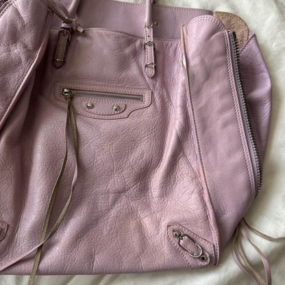 Vintage Balenciaga City Bag – Pastel Purple/Pink (2010s)