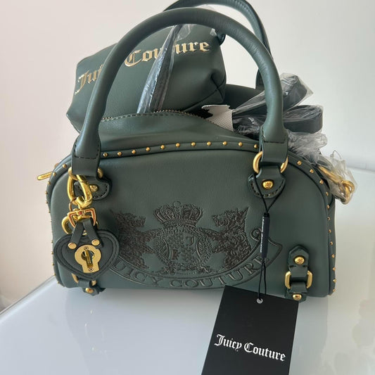 NWT Juicy Couture UK Green Thyme Y2K style Twig Dog