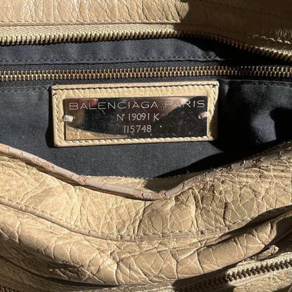 Authentic Balenciaga Classic City Bag – Cream/Beige