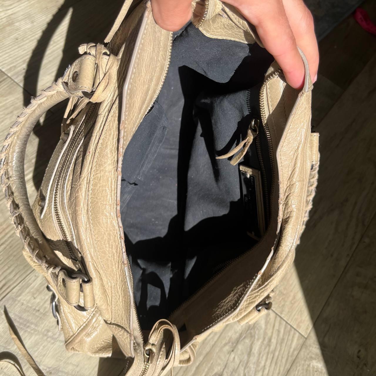 Authentic Balenciaga Classic City Bag – Cream/Beige