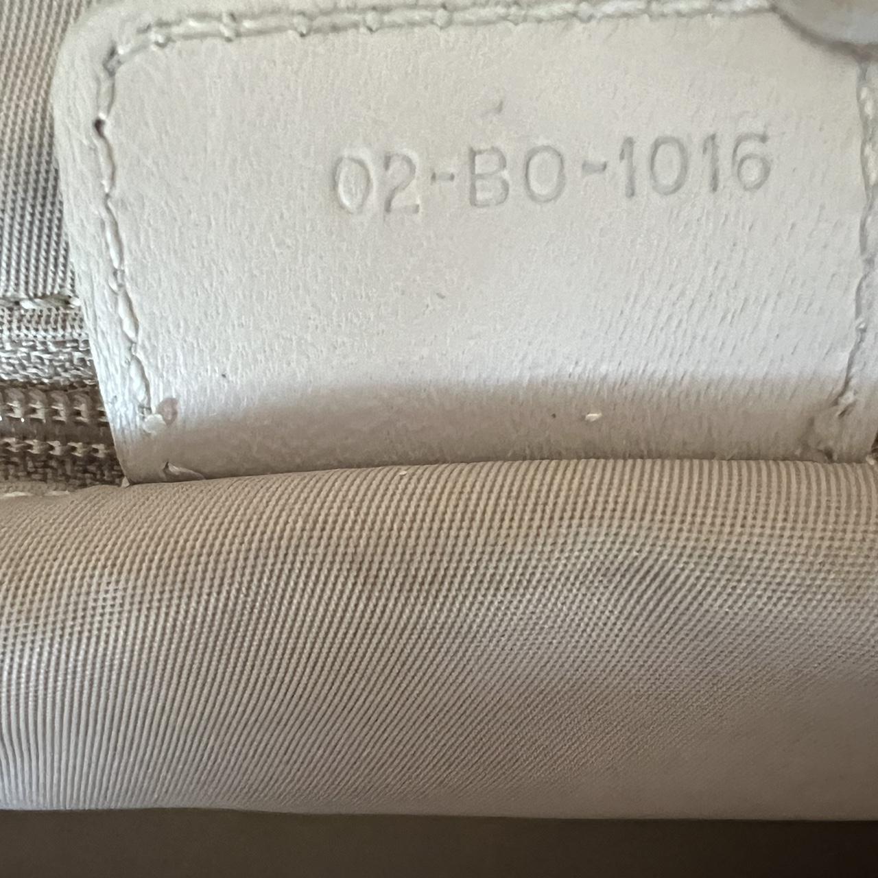 Authentic Christian Dior Diorissimo Romantique Bag – Beige with Silver Hardware