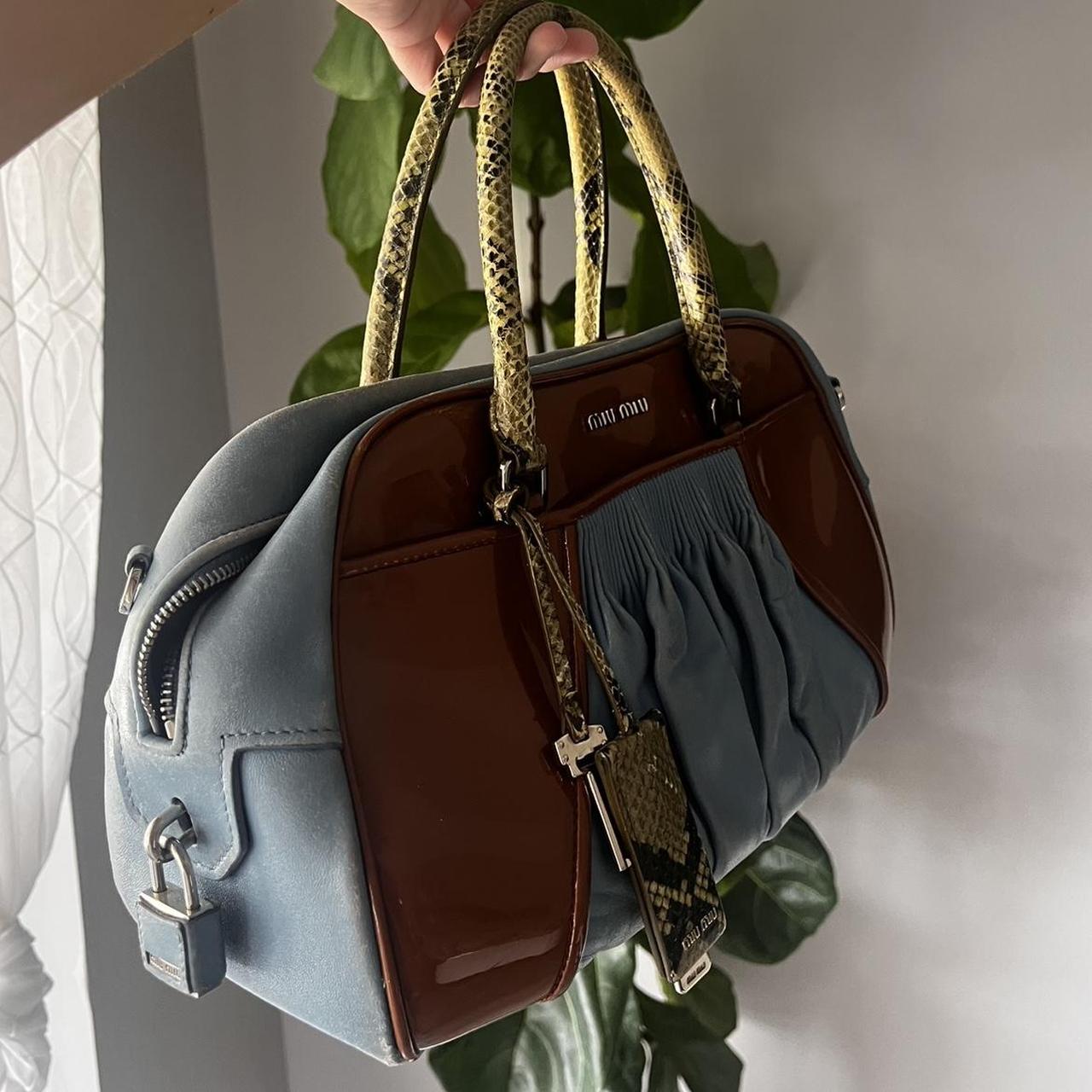 Vintage Miu Miu Bowler Bag – Rare Collectible 👜