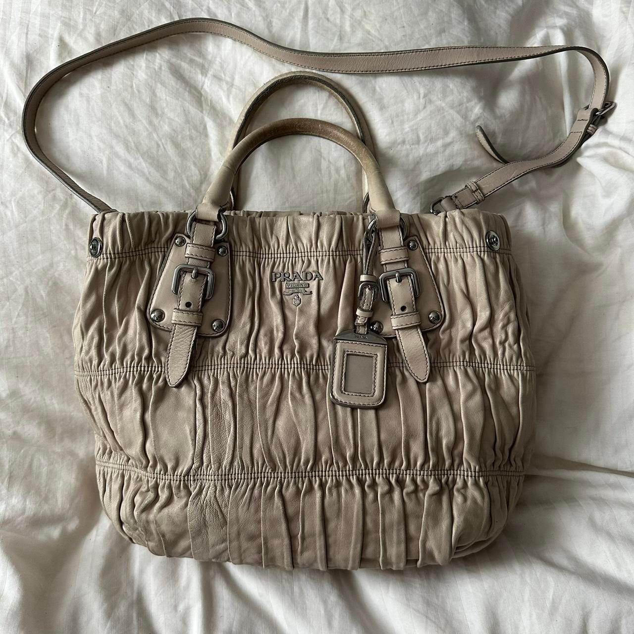 Vintage Prada Nappa Gaufre Hobo Bag – 2000s
