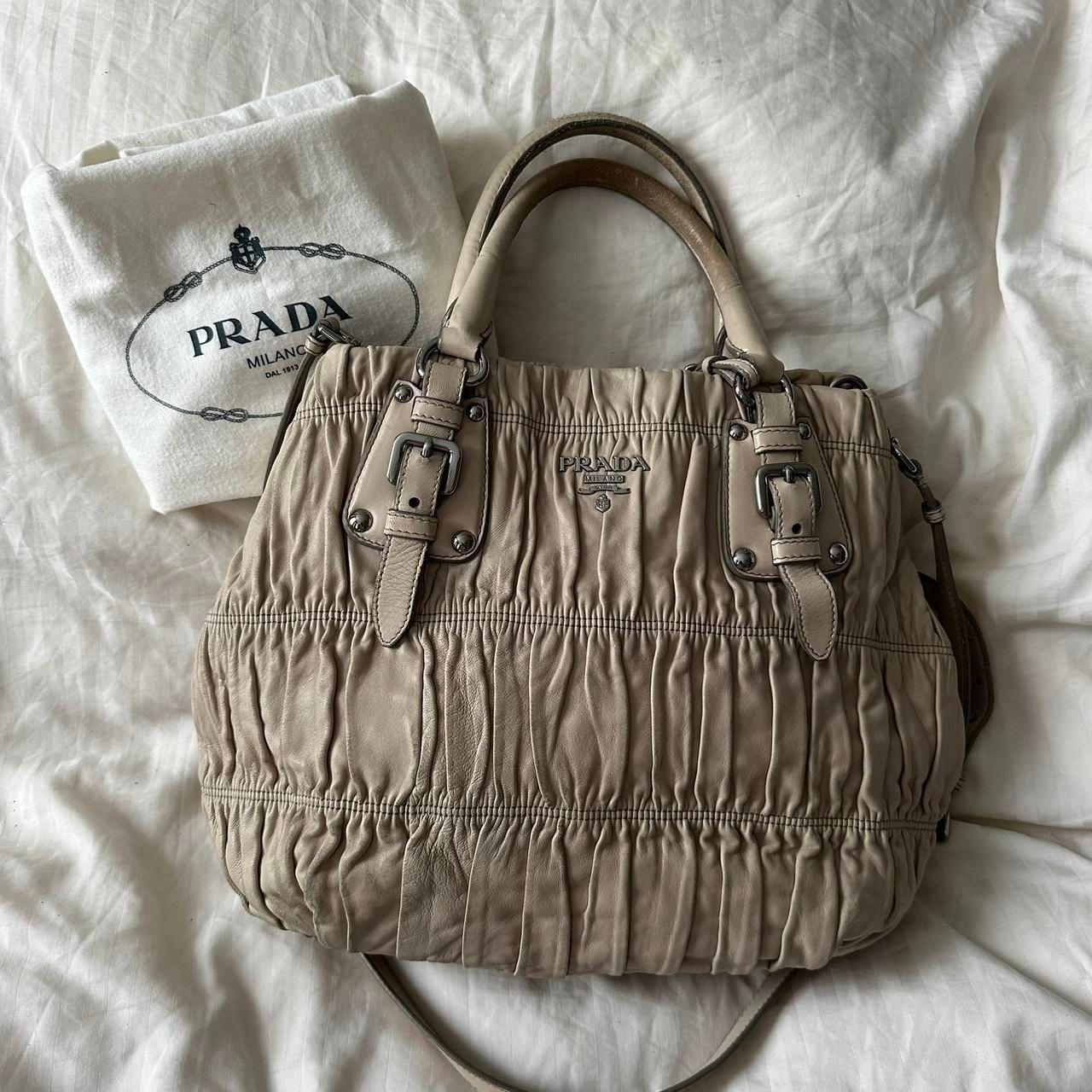 Vintage Prada Nappa Gaufre Hobo Bag – 2000s