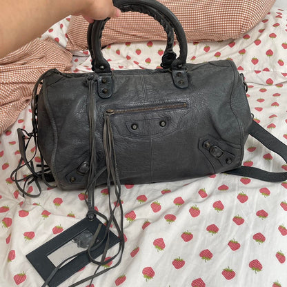 Vintage 2011 Balenciaga Twiggy – Blue Graphite Grey