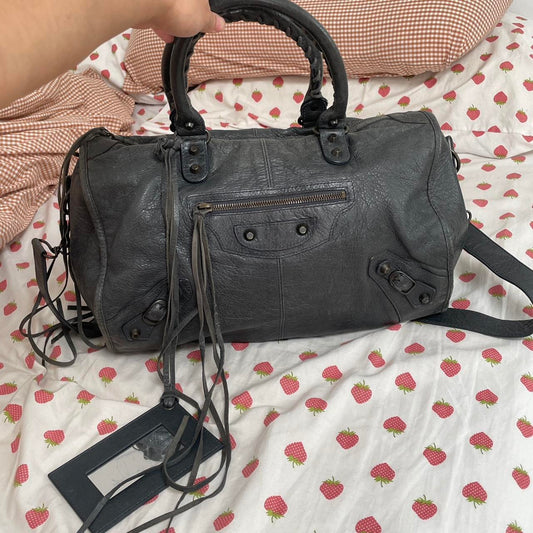 Vintage 2011 Balenciaga Twiggy – Blue Graphite Grey