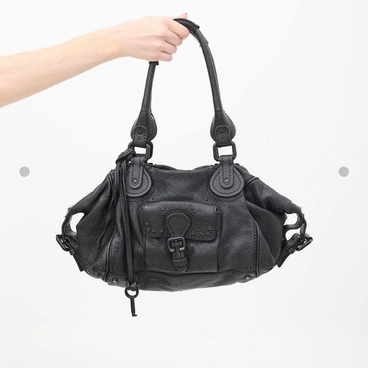 Vintage Y2K Gothic Grunge Chloé Paddington Tote Bag