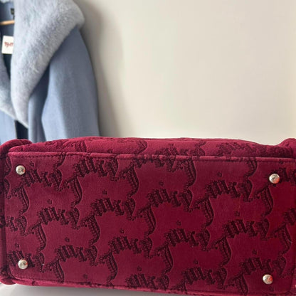 NWT Juicy Couture UK Burgundy Red Tote