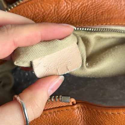 Iconic Chloé Paddington Bag in Tan leather
