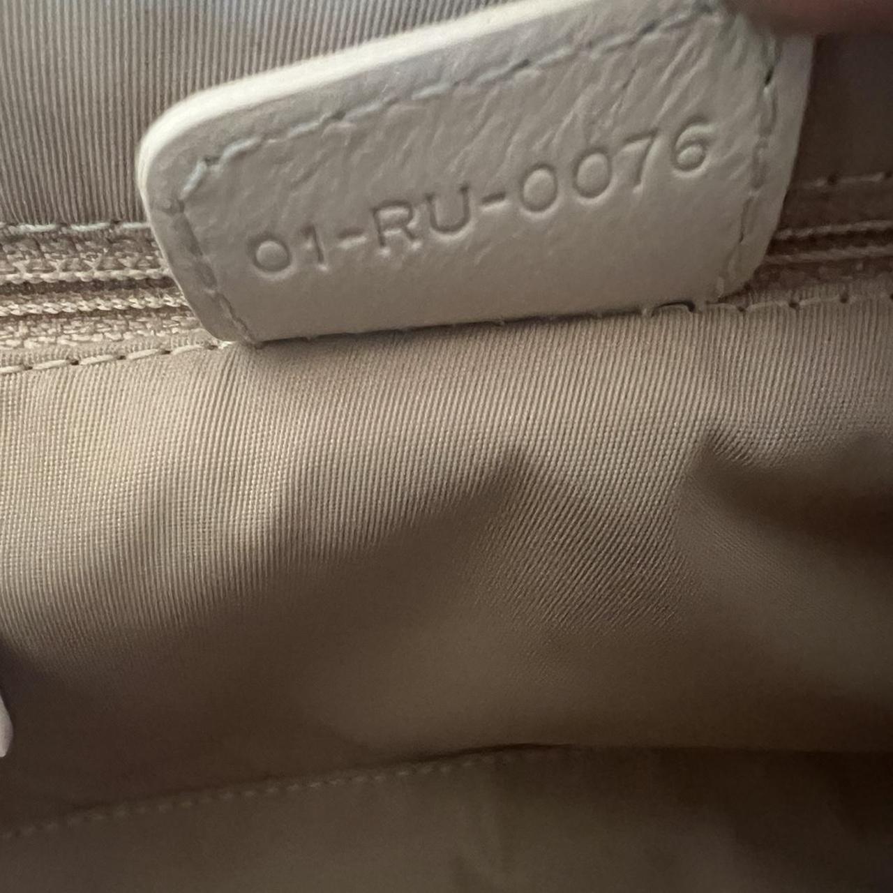 Authentic Beige Christian Dior Romantique Bag – Silver Hardware