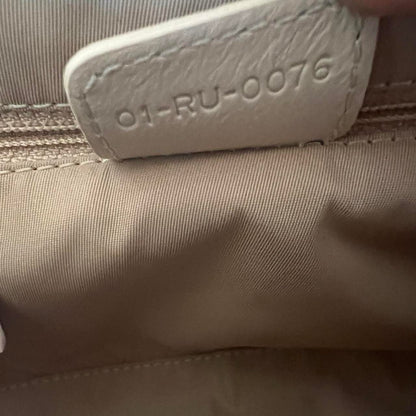Authentic Beige Christian Dior Romantique Bag – Silver Hardware