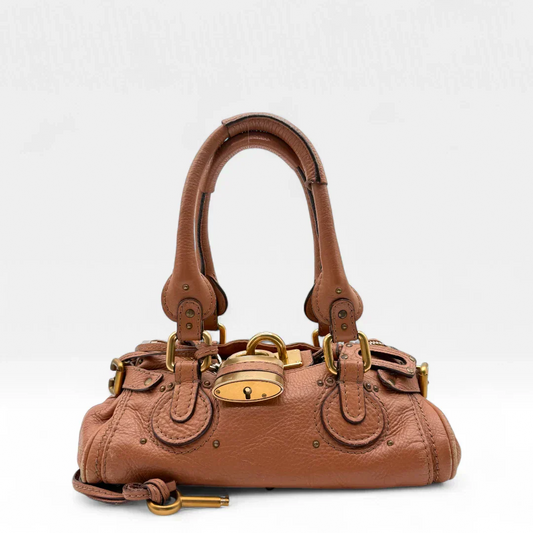 Chloe handbag Paddington mini brown