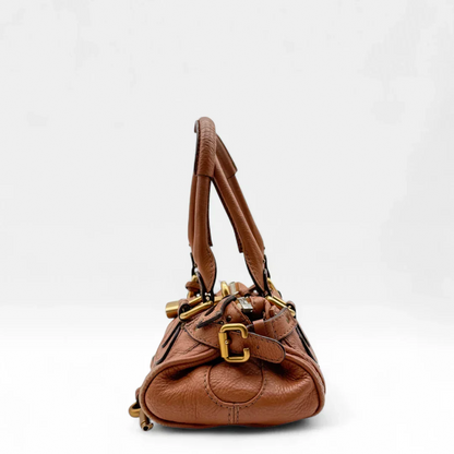 Chloe handbag Paddington mini brown