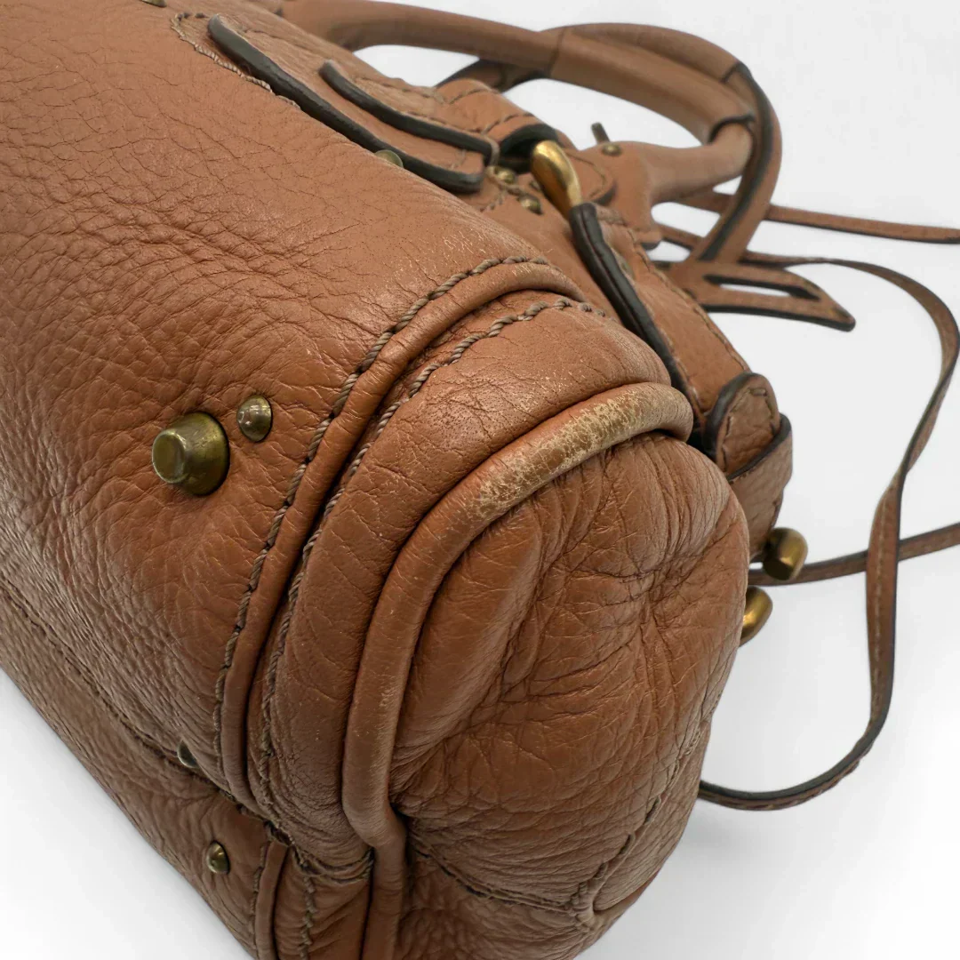 Chloe handbag Paddington mini brown