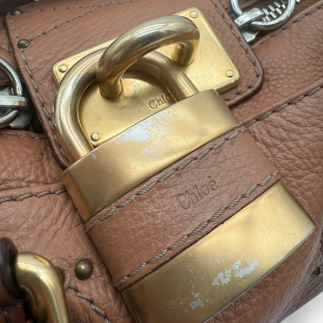 Chloe handbag Paddington mini brown