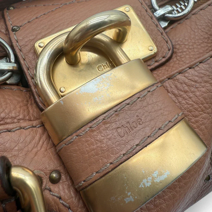 Chloe handbag Paddington mini brown