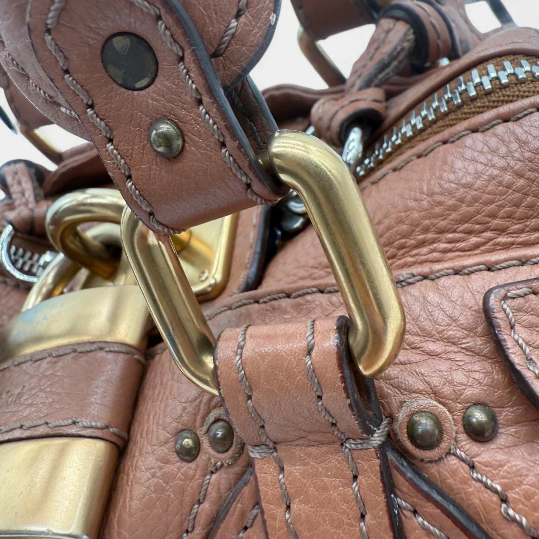 Chloe handbag Paddington mini brown