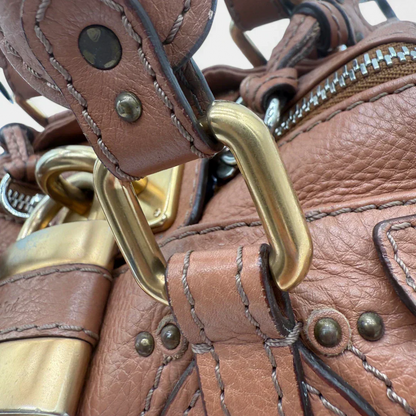 Chloe handbag Paddington mini brown
