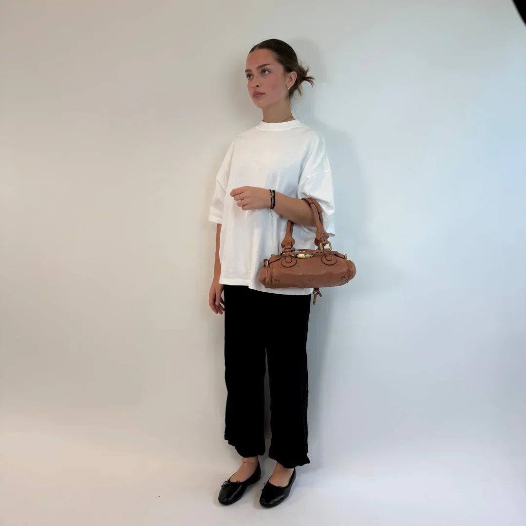 Chloe handbag Paddington mini brown