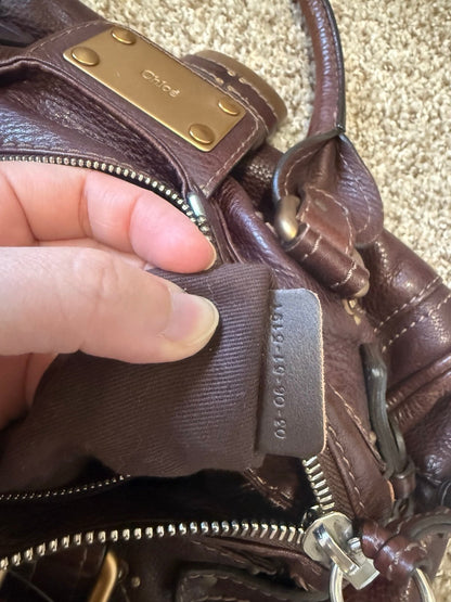 💎 Pre-owned Chloe paddington brown handbag 💎