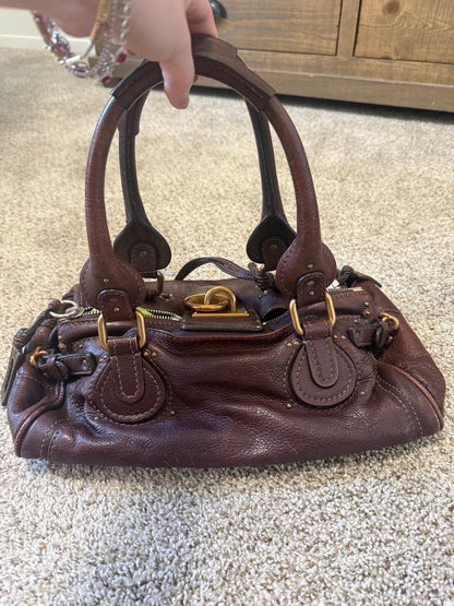 💎 Pre-owned Chloe paddington brown handbag 💎