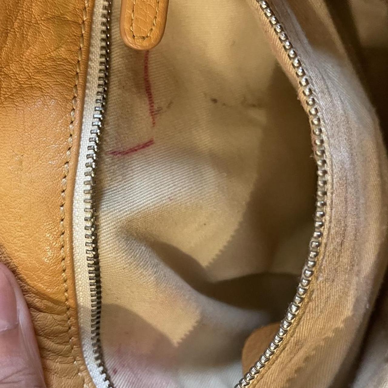 Authentic Chloe Paddington Tan Leather Bag With Key Missing Lock Vintage