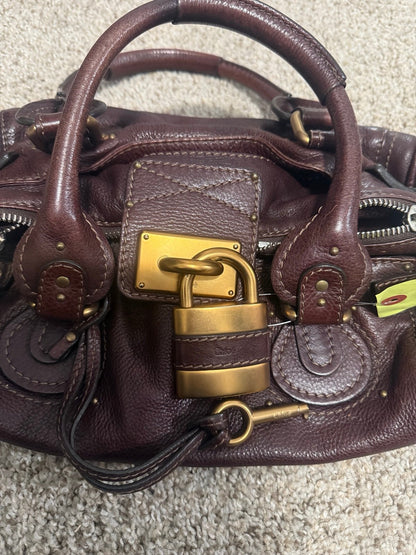 💎 Pre-owned Chloe paddington brown handbag 💎