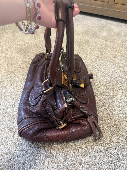 💎 Pre-owned Chloe paddington brown handbag 💎